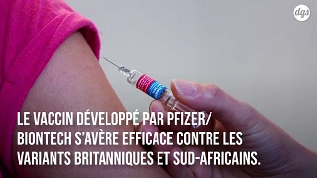 Covid-19 : Le vaccin Pfizer-BioNTech neutraliserait les nouveaux variants du virus