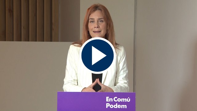 Albiach defiende gobernar y pide al Gobierno agilizar los indultos