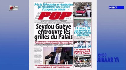 Revue de presse de ce 11 Janvier 2021 avec Mamadou Mouhamed Ndiaye