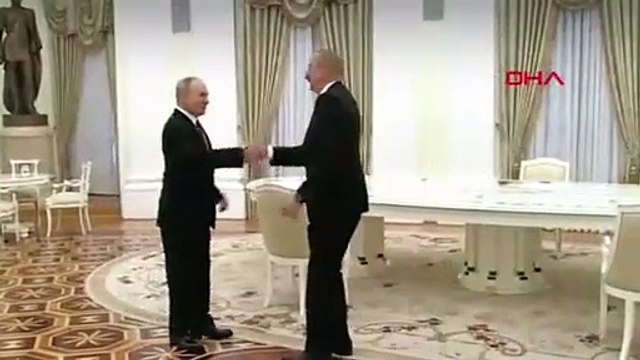 Moskova'da üçlü zirve! Liderler bir araya geldi