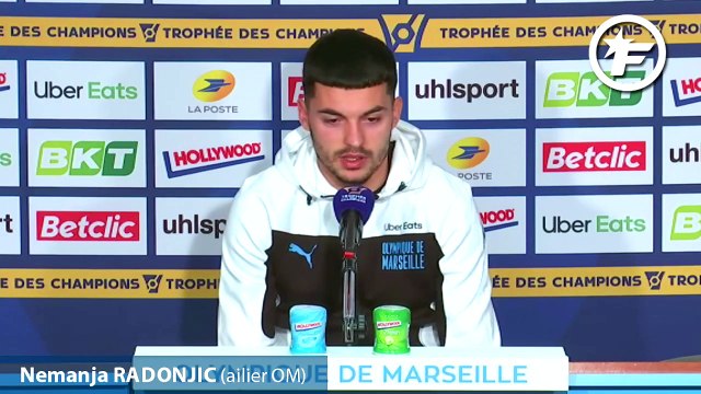 Mercato OM : la mise au point de Radonjic