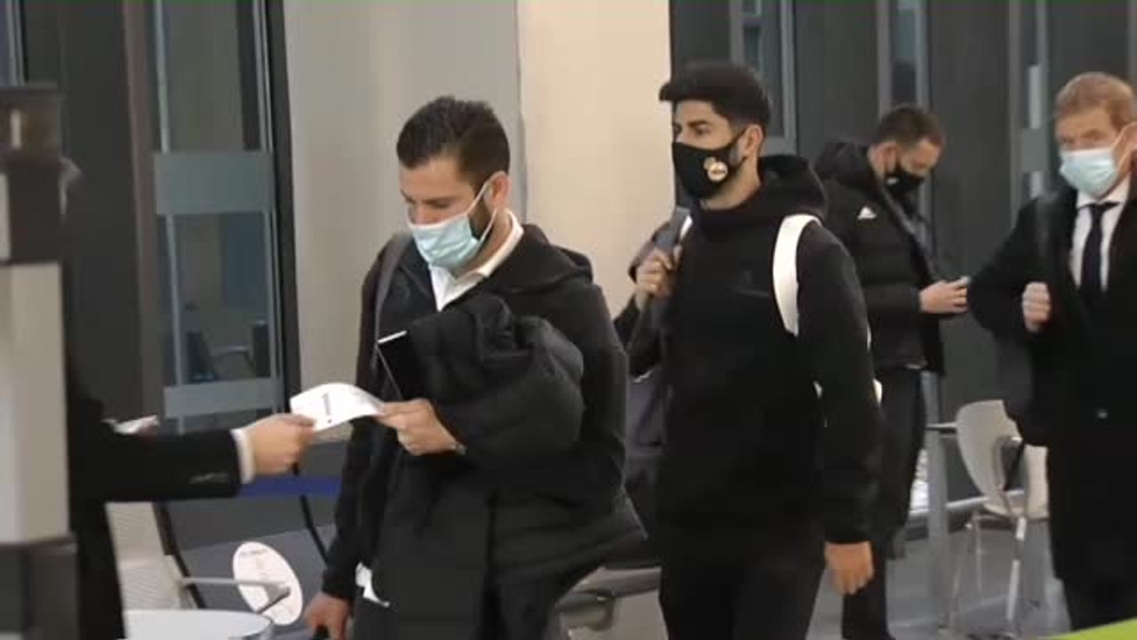 El Real Madrid sale por fin de Pamplona tras días aislado por el temporal