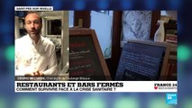 Restaurants et bars fermés: 