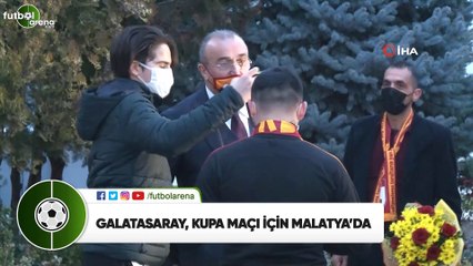 Galatasaray, kupa maçı için Malatya'da