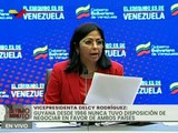 Vicepdta. Ejecutiva: Venezuela nunca autorizó que la CIJ tomara partido en disputa del Esequibo