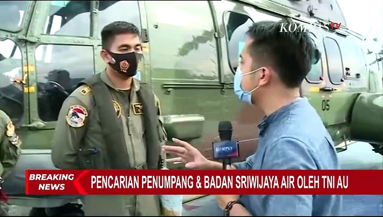 Paskhas TNI AU Ikut Lakukan Pencarian Sriwijaya Air