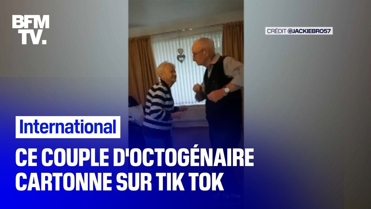 Reconfiné, ce couple d'octogénaires retrouve la joie de vivre en dansant sur Tik Tok