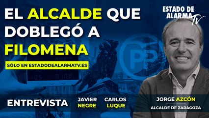 ENTREVISTA: El ALCALDE que DOBLEGÓ a FILOMENA, Javier Negre y Jorge Azcón