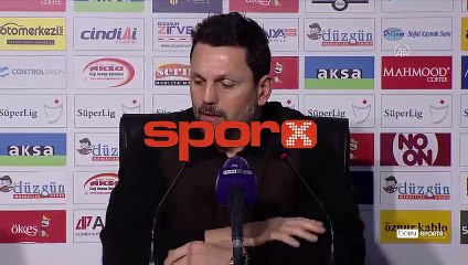 Erol Bulut: "Hava iyiydi, zemin iyi değildi"