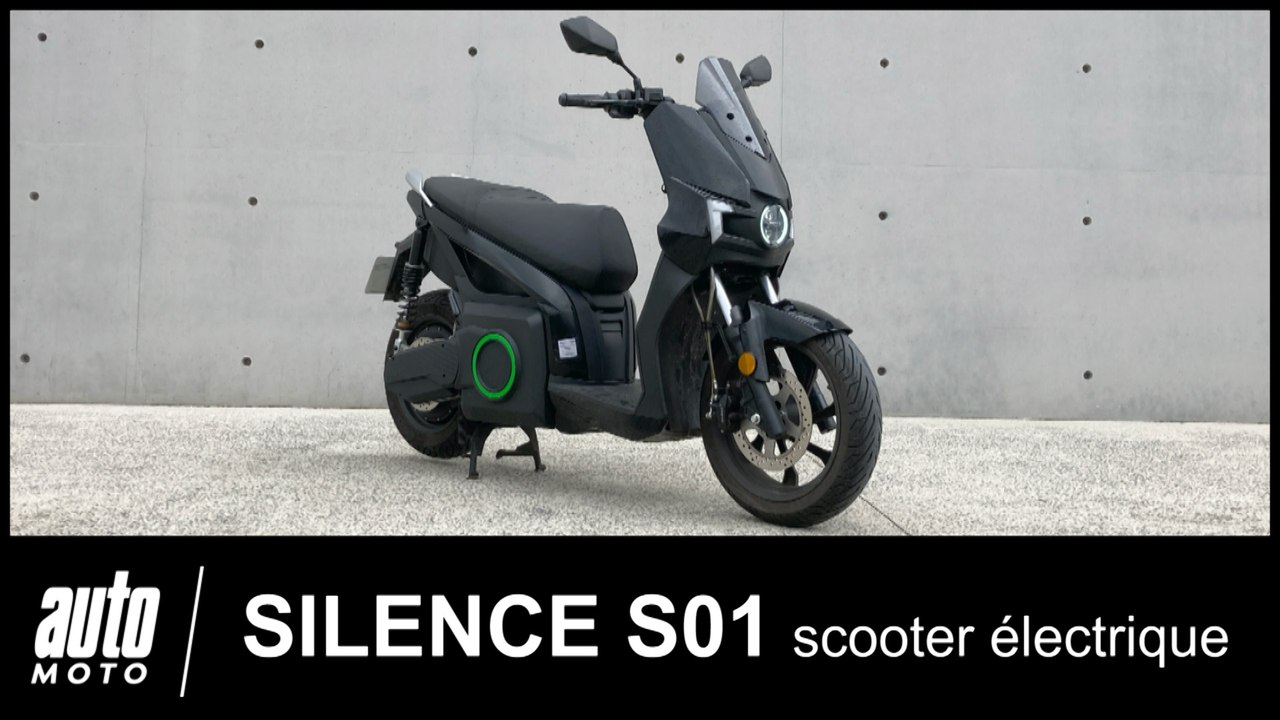 Silence S01 le scooter électrique chez Seat ESSAI POV Auto-Moto.com