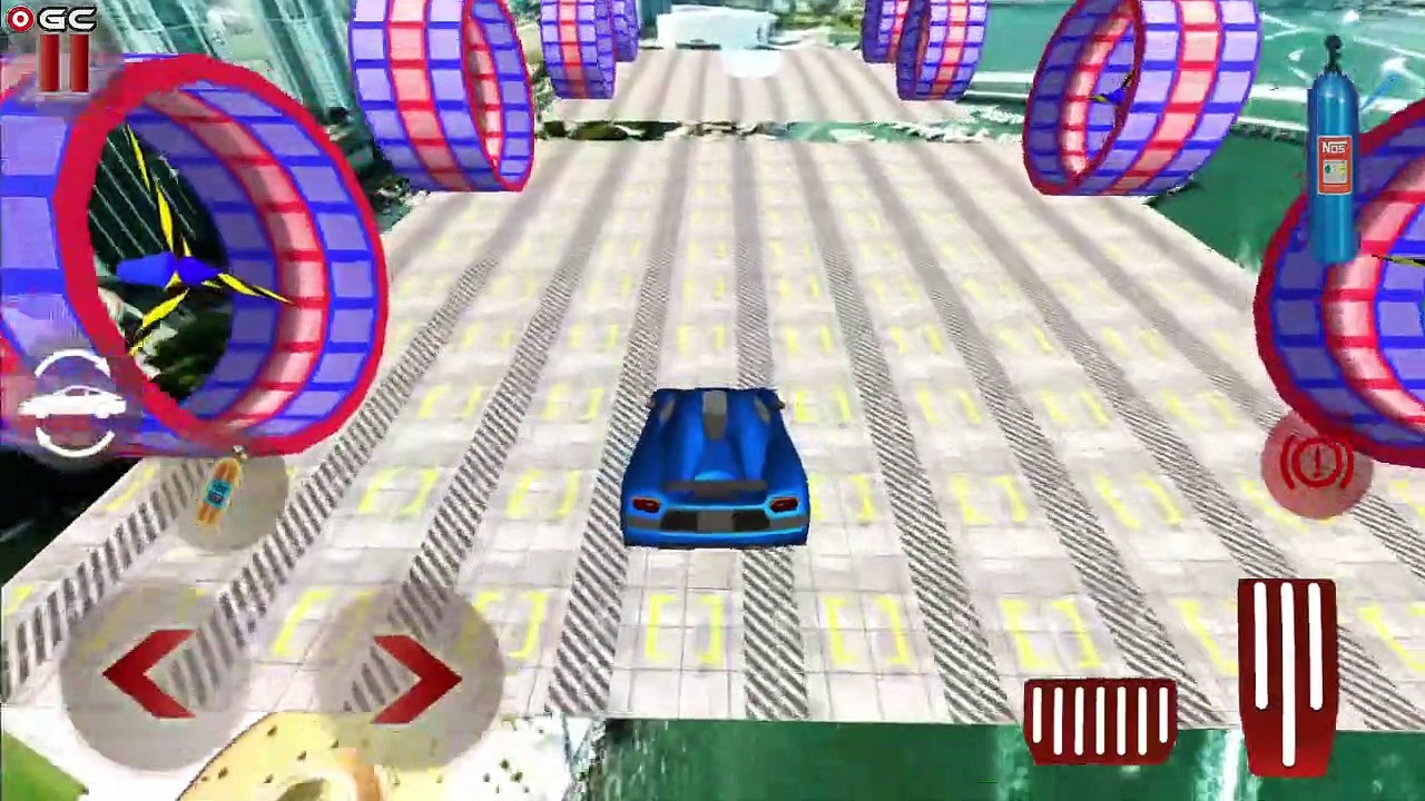 GT Track Extreme Racing Car Stunts - Impossible Turbo Speed Car Games - Android GamePlay