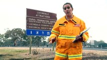 Large bushfire near town of Luncindale downgraded