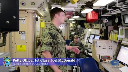 A Virtual Tour • U.S Navy • Ballistic Missile Submarine • USS Maine (SSBN 741)