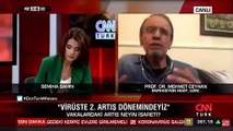 CNN Türk’te Prof. Dr. Mehmet Ceyhan konuşurken ilginç anlar