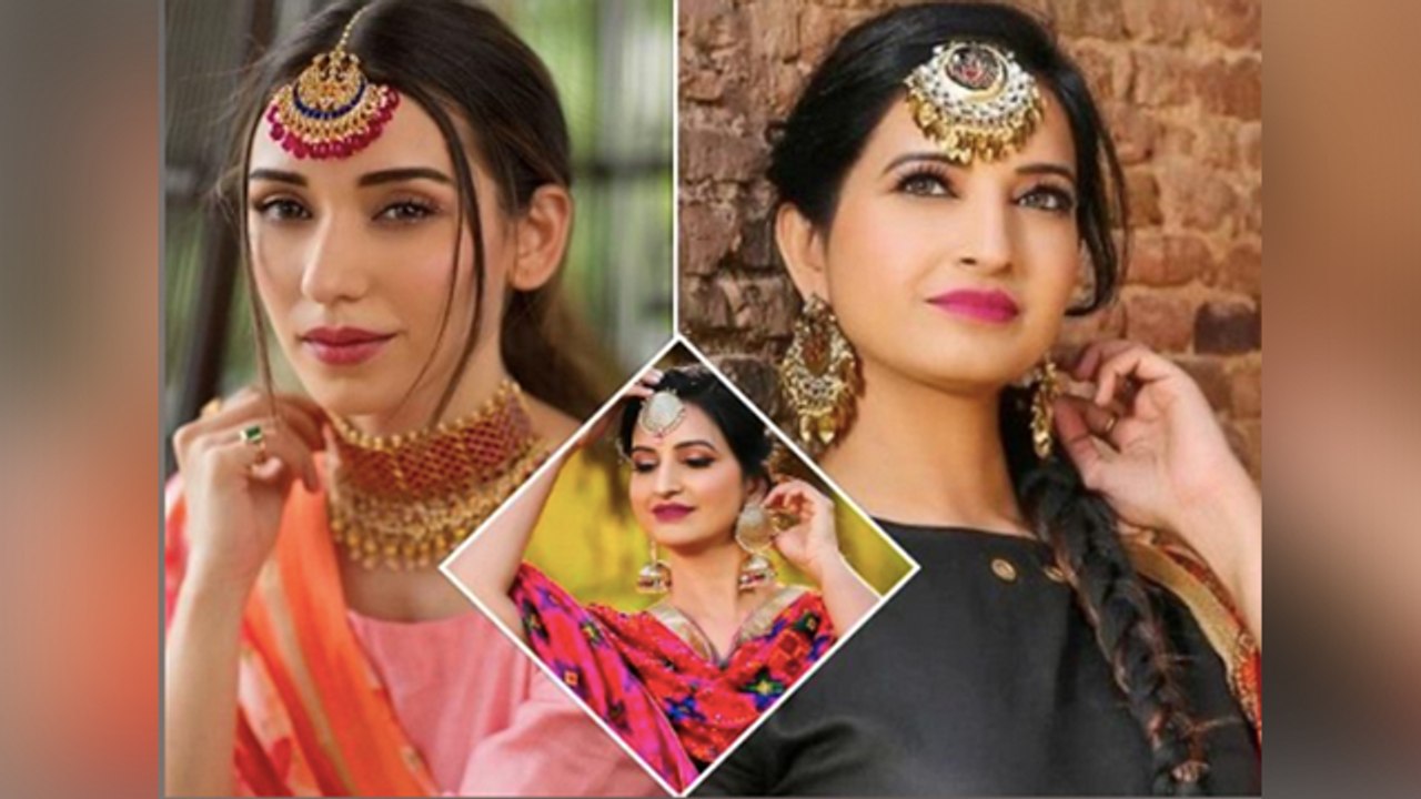 Lohri 2021 : Lohri Punjabi Look Ideas ।  Maang Tikka Design Lohri ।Lohri Par Kaise Tayar Ho ।Boldsky