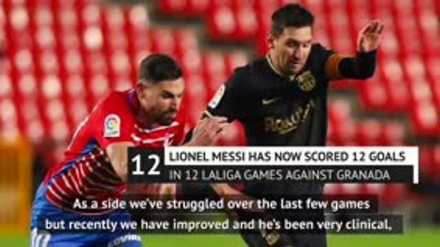 Koeman enjoying form of 'clinical' Messi after another double