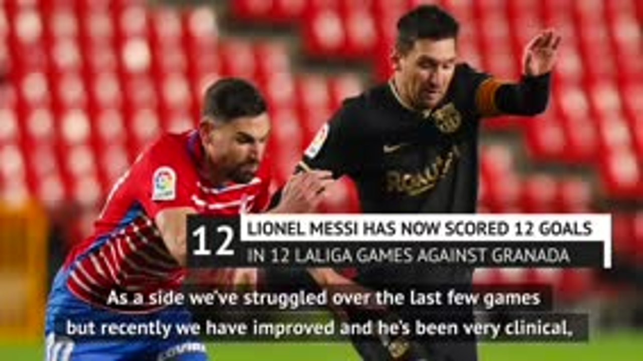Koeman enjoying form of 'clinical' Messi after another double