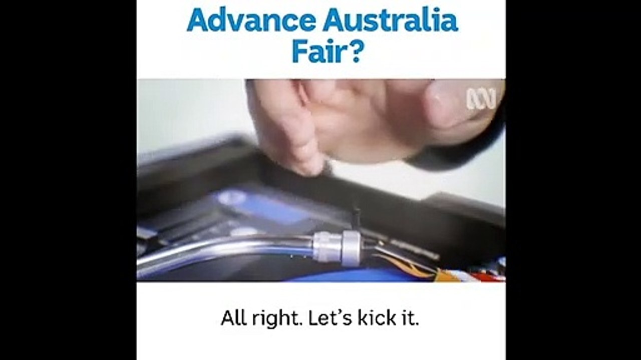 Advance Australia Fair?