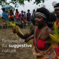 Sean Dorney does the Manus Island dance