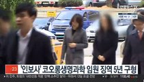 '인보사' 코오롱생명과학 임원 징역 5년 구형
