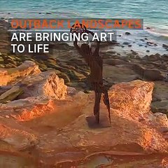 Dramatic outback landscapes inspire spectacular sculptures