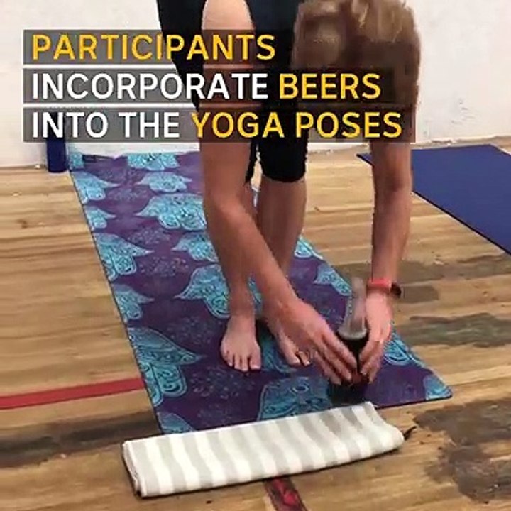 Beer yoga