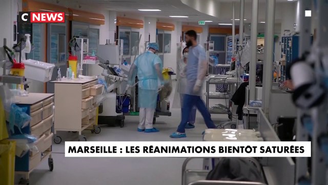 Coronavirus : à Marseille, les services de réanimation bientôt saturés