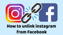 How To Unlink Your Instagram Account From Facebook
