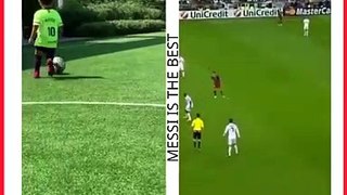 Leo Messi vs Mateo Messi ❤❤