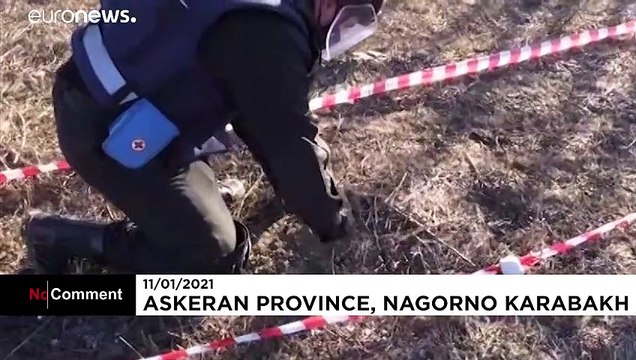Dağlık Karabağ'da şu ana kadar 13 bin mayın etkisiz hale getirildi