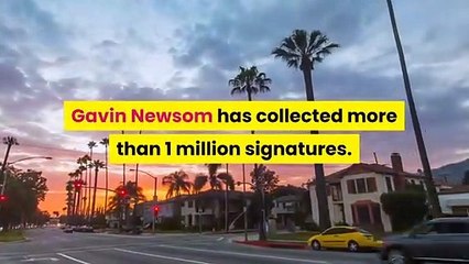 Recall effort against California Gov Newsom passes 1M signatures