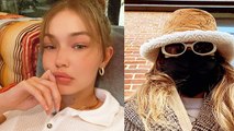 New Mommy Gigi Hadid Enjoys A Winter Stroll With Baby ZiGi