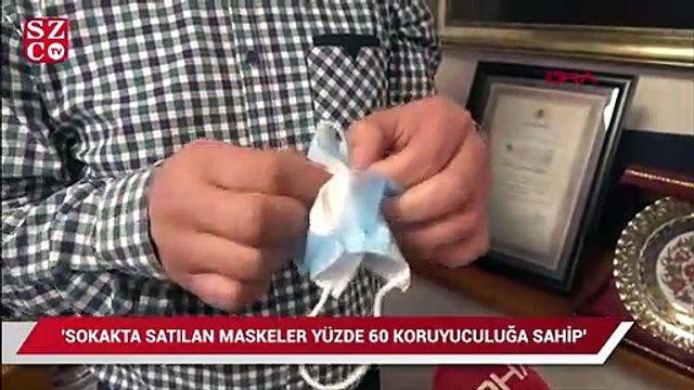 Sağlıksız ortamda satılan maskeler tehlike saçıyor
