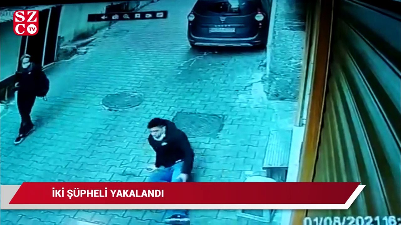 Borcuna karşılık verdiği silahla vuruldu! Olay anı güvenlik kamerasına yansıdı