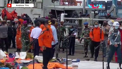 KRI Tenggiri Bawa Bagian Tubuh Korban Sriwijaya Air