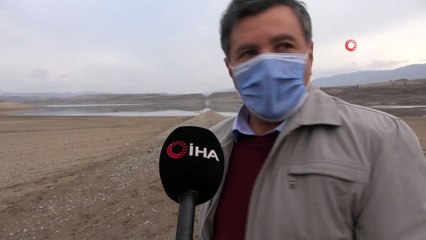 Ürküten görüntü, barajdan geriye nehir yatağı kaldı