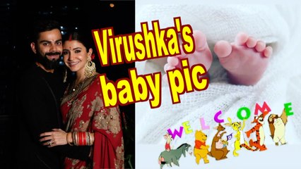 First pic of Anushka Sharma and Virat Kohli's daughter takes internet by storm