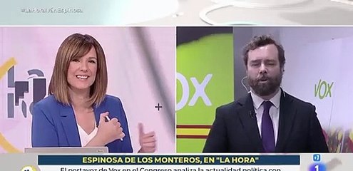 Mónica López, avergonzada, pliega velas ante Espinosa de los Monteros: "Me puse como una hidra, le pido disculpas"