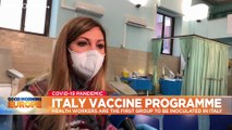 Italy's vaccine rollout begins with jabs for health workers