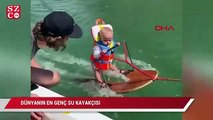 Dünyanın en genç su kayakçısı