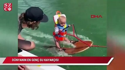 Dünyanın en genç su kayakçısı