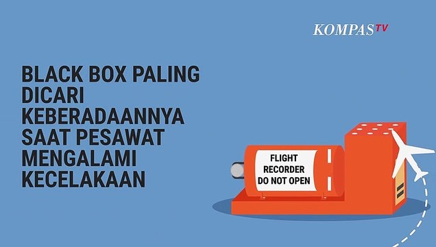 [INFO GRAFIS] Alasan Black Box Dicari Jika Terjadi Kecelakaan Pesawat