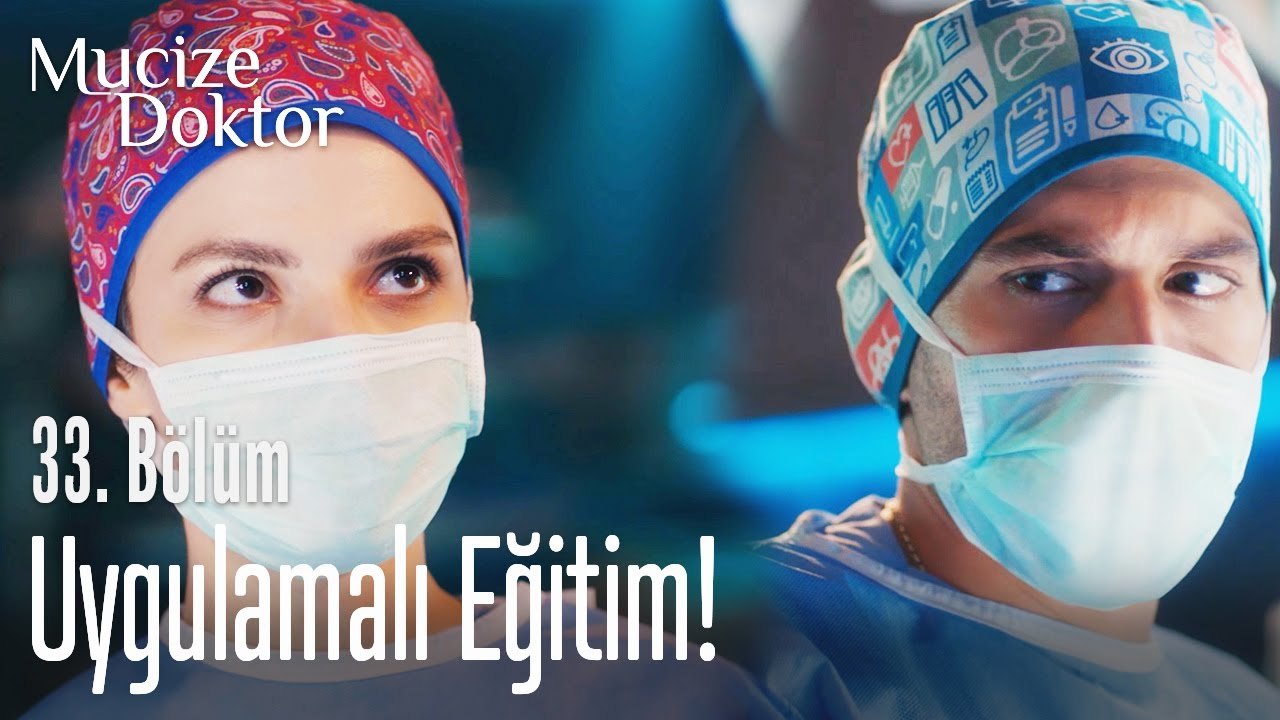 Nazlı ve Demir uygulamalı eğitimde - Mucize Doktor 33. Bölüm