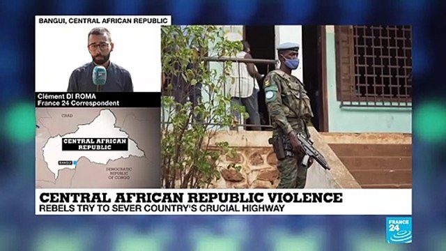 Central African Republic violence: Rebels try to sever country's crucial highway