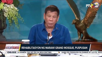 #UlatBayan | Rehabilitasyon ng Marawi Grand Mosque, puspusan
