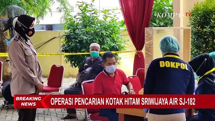 Tim DVI Sudah Menerima 59 Sampel DNA Keluarga Korban Pesawat Sriwijaya Air