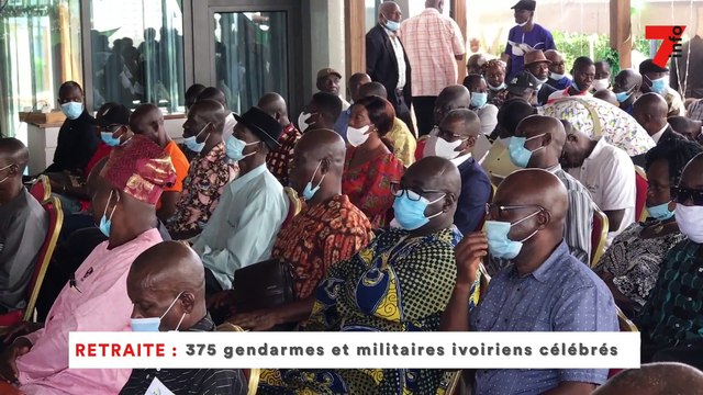 Retraite : 375 gendarmes et militaires ivoiriens célébrés