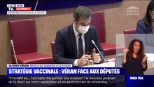 Vaccination: Olivier Véran affirme que "nous ne naviguons pas à vue"