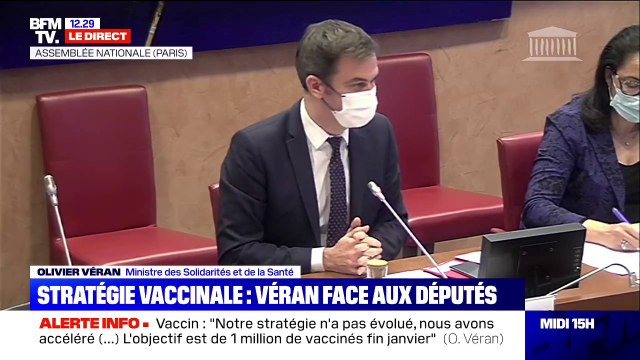 Olivier Véran annonce que les données concernant la vaccination seront publiées chaque jour à 19h30