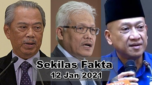 SEKILAS FAKTA: Darurat bukan rampasan kuasa tentera, Hamzah positif Covid-19, Nazri tarik sokongan